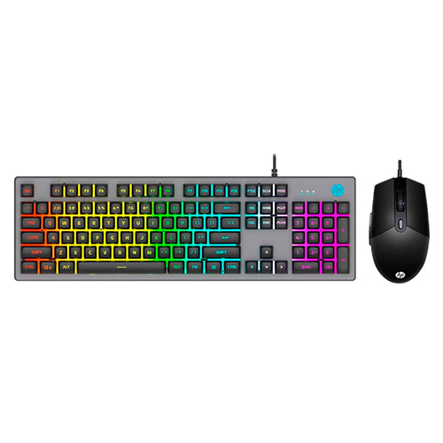 Kit HP KM300F | Teclado + Mouse | Gaming | RGB