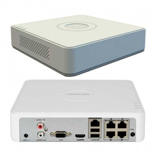 NVR Hikvision de 4 canales