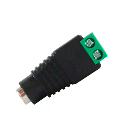 ADAPTER CONECTOR FEMALE 3.5MM 12 VDC
