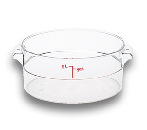 Recipiente Redondo de Policarbonato 1 qt