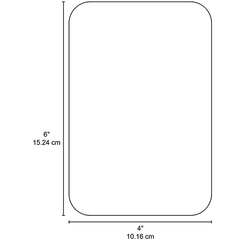 Etiqueta Adhesiva 4x6