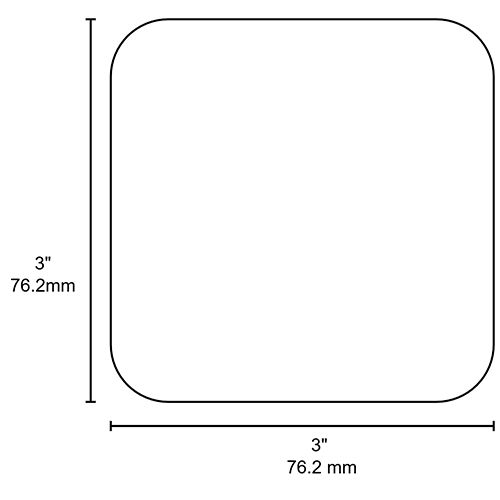 Etiqueta Adhesiva 3x3